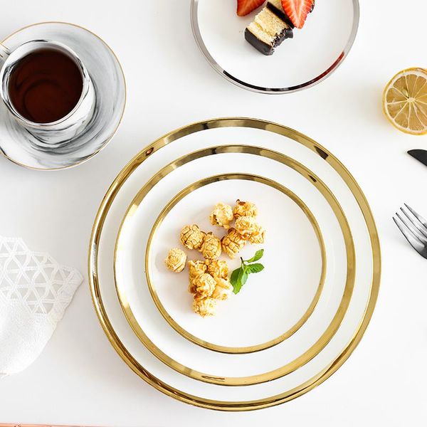 

dishes & plates european minimalist creative phnom penh ceramic western plate dessert cake steak breakfast home