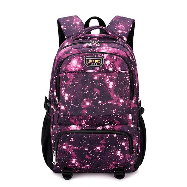 

schoolbag starry sky waterproof backpack travel business bag large capacity girls oxford schoolbags women school bags