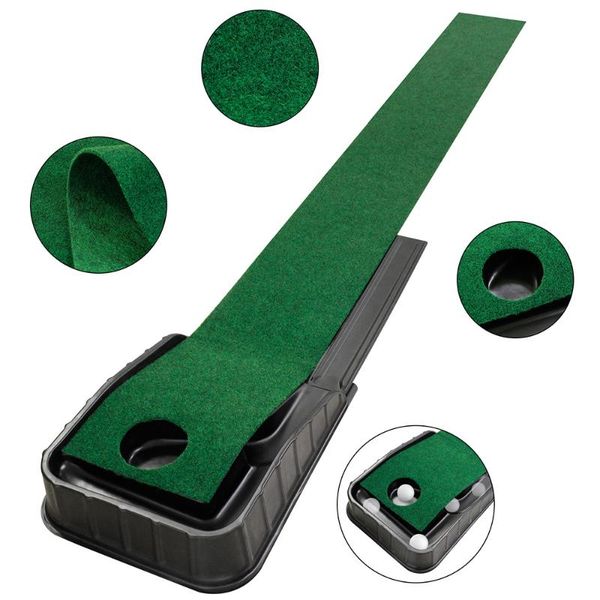

golf training aids indoor return putting green mat trainer practice supplies