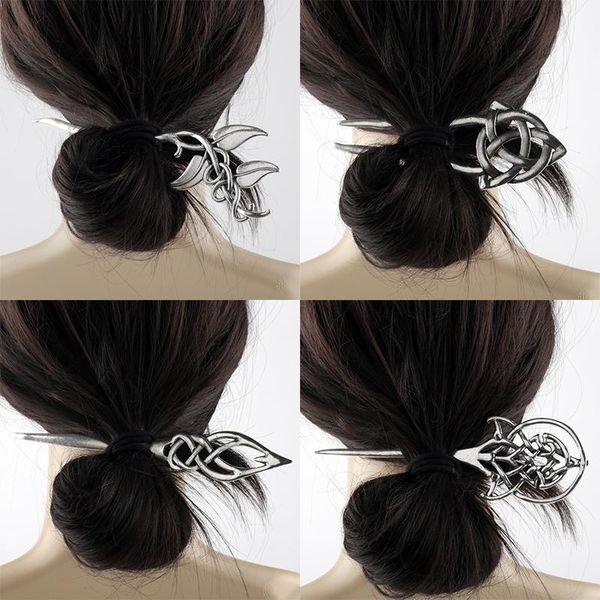 

other event & party supplies viking hairpins women jewelry vintage knot celtics simple flower hair clips braid accessories