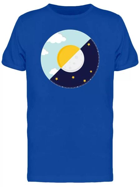 

Day & Night Cycle Men's Tee -Image by Shutterstock, White;black