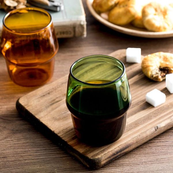 

wine glasses small clear coffee glass nordic mug cute whiskey transparent cup resistant vasos de cristal kitchen dining bar ea60
