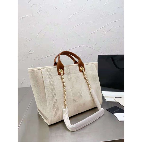 

luxury design fashion beach bag handbag large canvas totes shopping bag