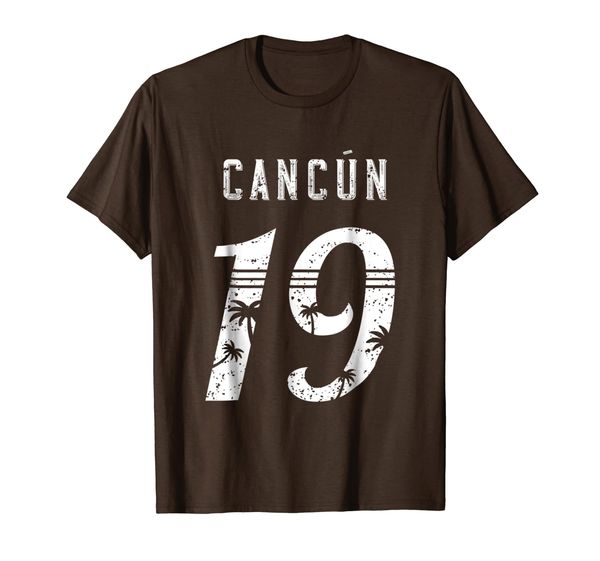 

cancun 19 t-shirt - travel trip 2019 vacation mexico team, White;black