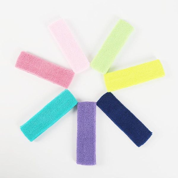 

sweatband headband sport running head hairband headdress, Yellow;black