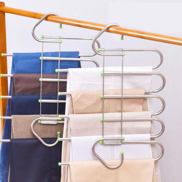 

in 1 stainless steel scarf tie belt rack hanger remove pants trousers storage bag and non-slip strip drying bag45 hangers & racks