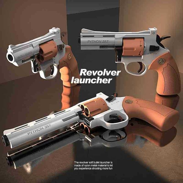 

small moon revolver smashing cannon simulation glock pistol model children's toy soft bullet gun