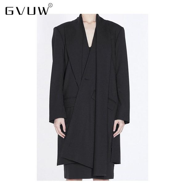 

women's suits & blazers gvuw autumn suit long sleeve blazer woman set women jackets spring wholesale clothes, White;black