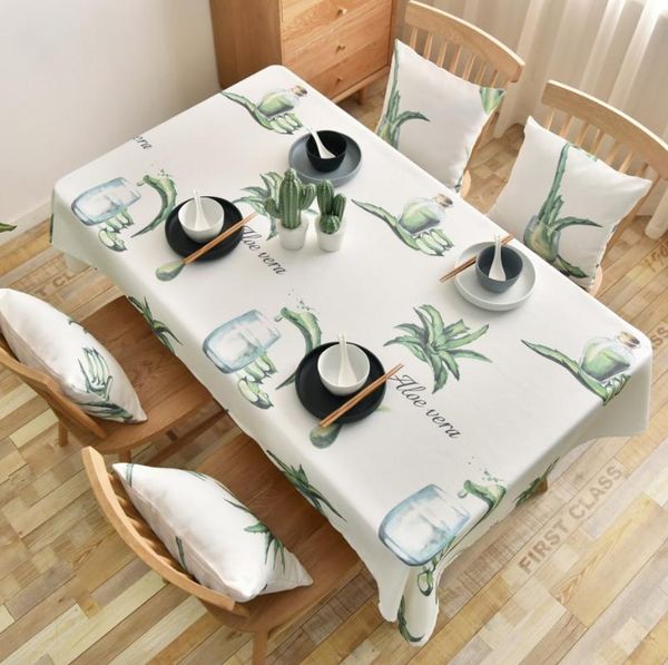 

table cloth nordic modern art round rectangular coffee