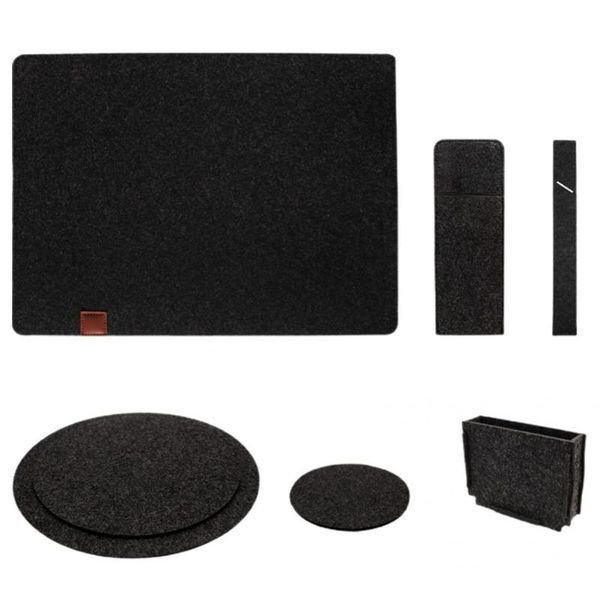 

mats & pads eco-friendly 1 set useful heat insulation cup pad felt multi-function for bars