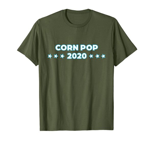 

corn pop cornpop joe biden 2020 for president t-shirt t-shirt, White;black