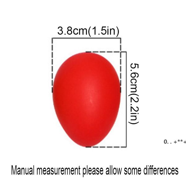 12 pezzi / set 4 cm plastica uovo di Pasqua decorazioni felici per feste uova di piccione dipinte colorate uccelli artigianali fai da te regalo per bambini favore decorazioni per la casa LLD12144