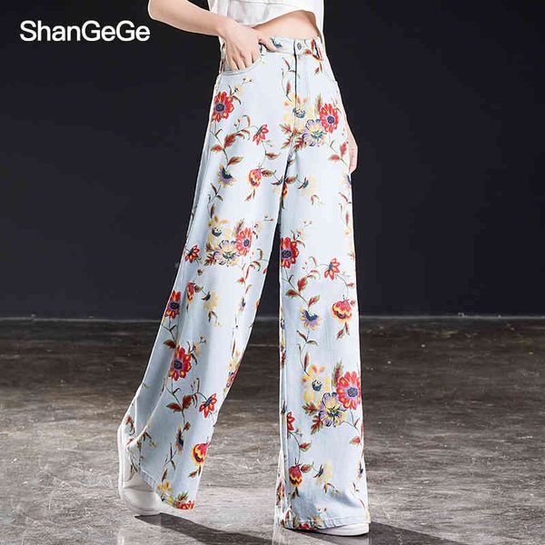 

women's shorts women flower high waist wide leg pants 10316 qp9p, White;black