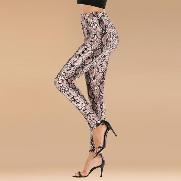 

yoga outfit high waist seamless leggings snake printed fitness running pants energy gym girl tight#fs