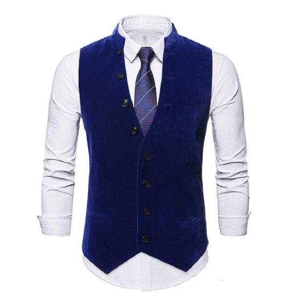 

men's vests waistcoat for men wedding vest 2021 mens gentleman social party gilet square, Black;white
