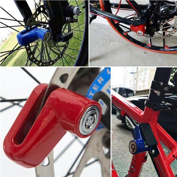 

bike locks 1 pcs motorcycle lock security anti theft disc brake for bicycle motorbike scooter safety protection accessories