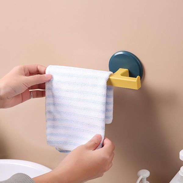

hooks & rails t-shaped towel rack bathroom nail-bar household wall-mounted