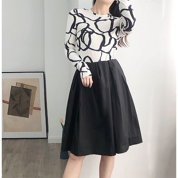 

skirts women black elastic high waist bud a-line female mini skirt fashion