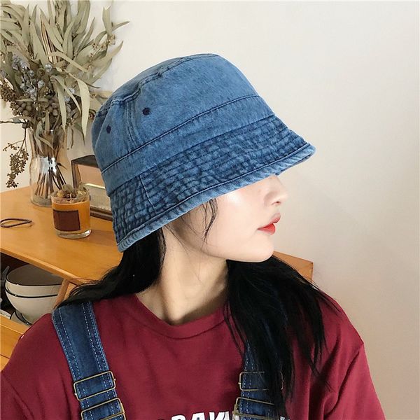 

cowboy fisherman men's women's summer literature and art youth travel sunshade sunscreen basin hat