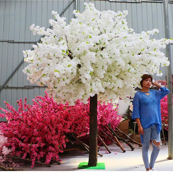

decorative flowers & wreaths artificial cherry tree simulation fake peach wishing trees art ornaments and wedding centerpieces decorations