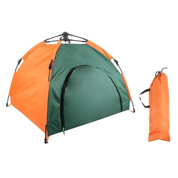 

tents and shelters waterproof pet dog tent house breathable puppy kennel portable cat bed with pad folding outdoor kitten bag