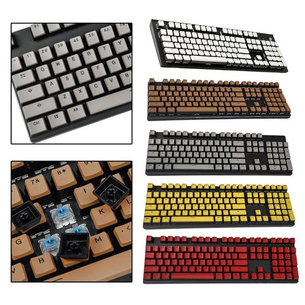 

keyboards pudding keycap set pbt diy replacement for cherry mx mechanical keyboard