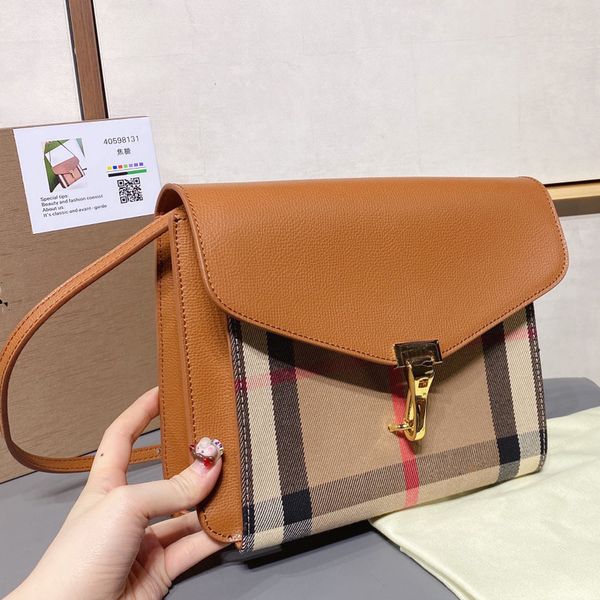 

vintage crossbody bag fashion messenger bag genuine leather women handbag purse patchwork plaid color shoulder bag hasp flap bags wallet