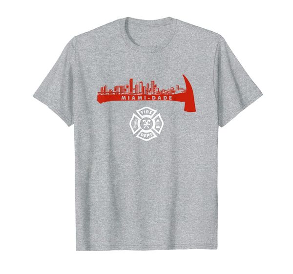 

Miami-Dade Florida Fire Rescue Department Firefighters Duty T-Shirt, Mainly pictures