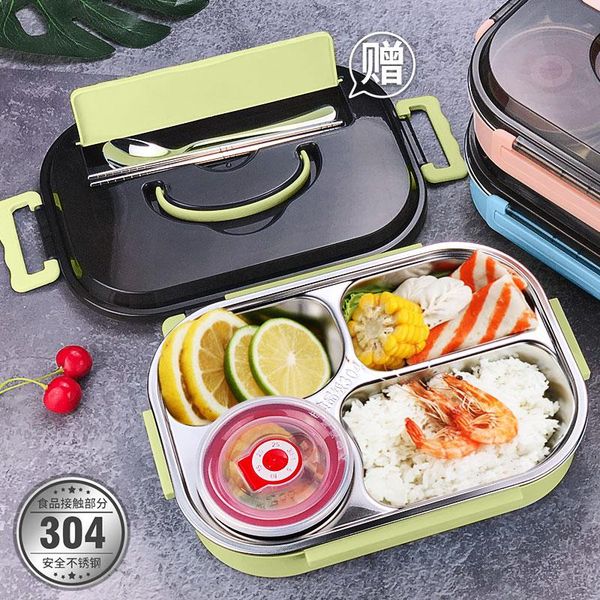 

dinnerware sets stainless steel lunch box for kids storage insulated container japanese snack breakfast bento with soup cup