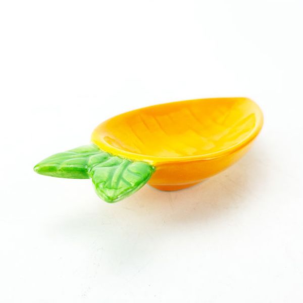 

dishes ceramic children's cartoon hand painted carrot shaped tableware plate