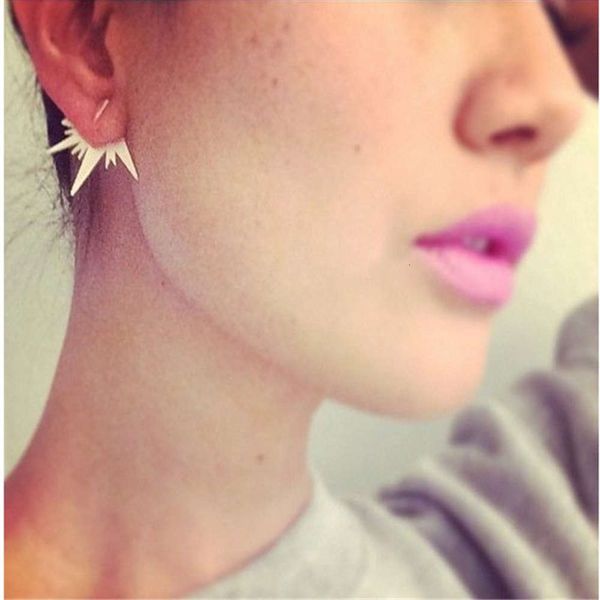 

asymmetric temperament earrings street auction suit simple triangular