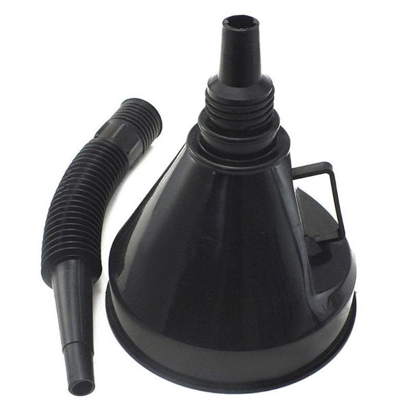 

parts flexible handle detachable thickened durable with strainer car refueling tool plastic anti-corrosion funnel