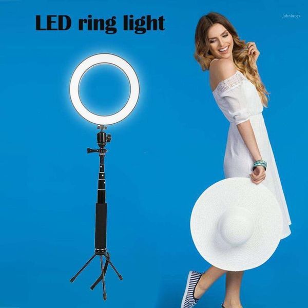 

professional fashion ring-shaped adjustable fill light lighting live video makeup lamp usb powered pographic lighting1