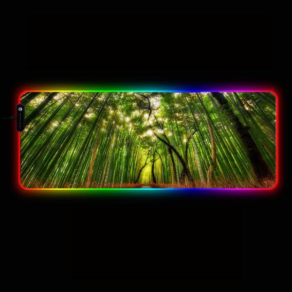 

mouse pads & wrist rests mrg bamboo forest speed locking edge large natural rubber pad waterproof game desk mousepad keyboard mat drop