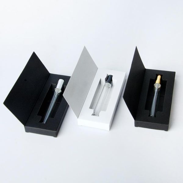 

storage bottles & jars 10ml high-end perfume bottle portable with box glass anodized aluminum spray empty travel gifts