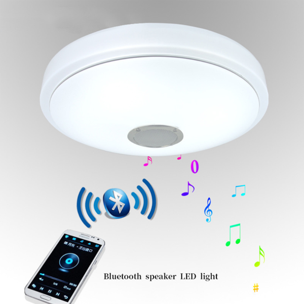 

ceiling lights led light bluetooth music lamps 3 modes speaker for bedroom home