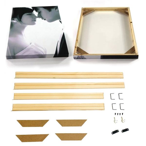 

art wooden frame diamond painting canvas home & living dÃ©cor wall frames