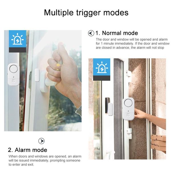 

smart home control door window sensor independent personal wireless security burglar alarm bell for dfds889