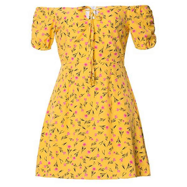 

paris girl boho vintage off shoulder dress summer beach floral print lace up holiday dresses 210524, Black;gray