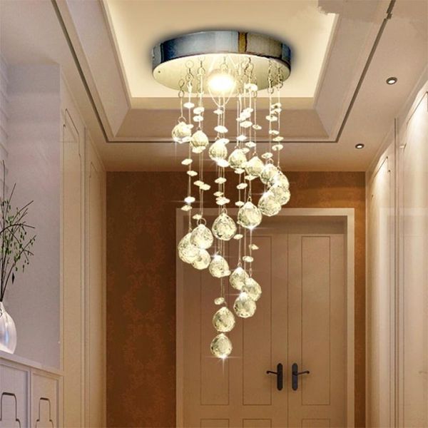 

chandeliers crystal chandelier lights led aisle corridor light balcony staircase lighting hanging ceiling fixtures
