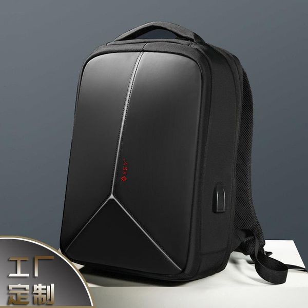 

computer backpack travel fashion temperament high-end business men's bag