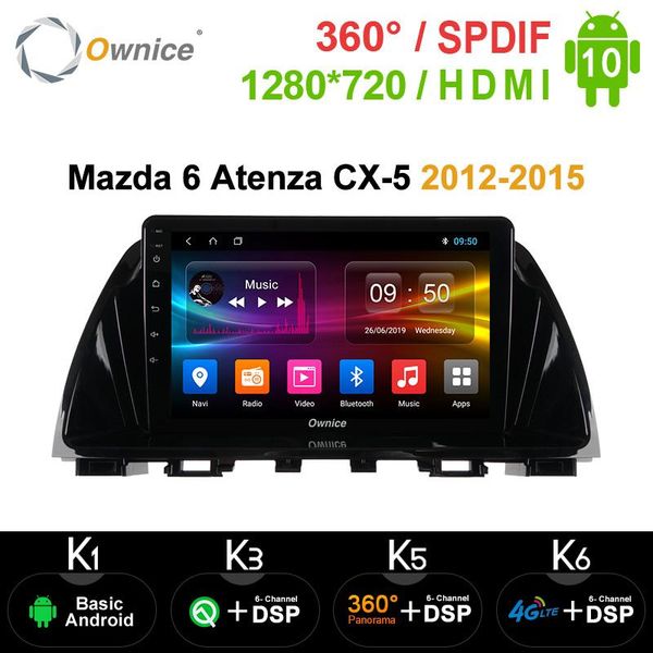 

ownice android10.0 car dvd radio for 6 atenza cx-5 2012-2021 multimedia stereo dsp 4g lte spdif gps navigation reproductor player