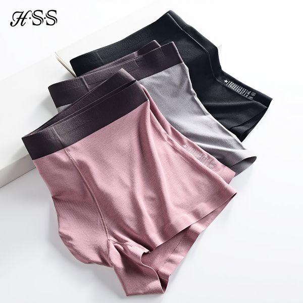 

hss brand 3pcs mens underwear boxers pure color mens short homme underpants erfine modal fiber big size 3xl 4xl, Black;white