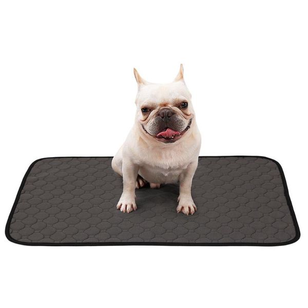 

kennels & pens pet urine mat dog reusable diapers absorbent waterproof diaper sleeping bed puppy training pad 4 layers mats