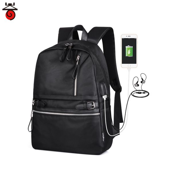 

senkeystyle fashion backpacks for men large capacity black shoulder backpacking waterproof casual male travel bag