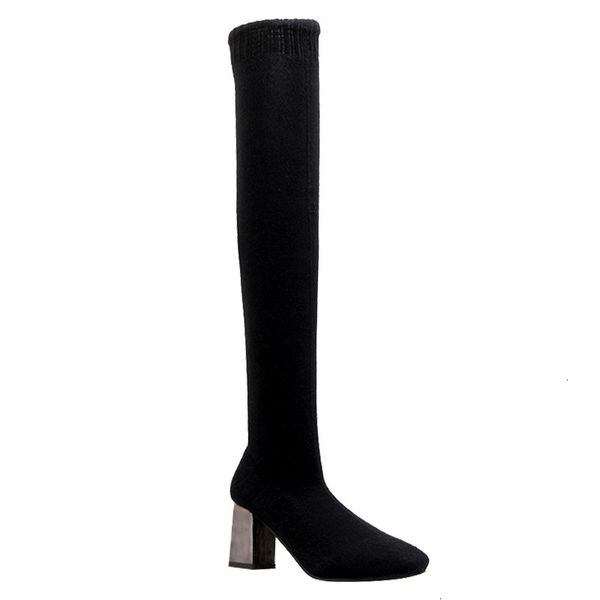

boots 2021 fine autumn, Black