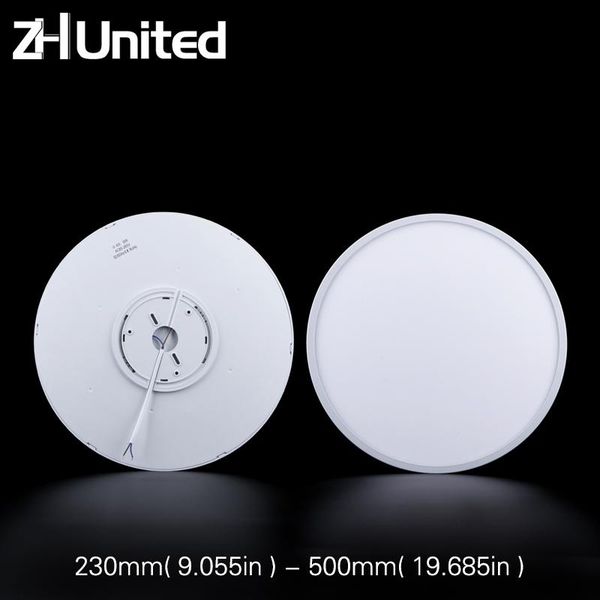 

ceiling lights led circular panel light surface mounted 24w 28w 38w ac 85-265v 110v 220v lampada lamp