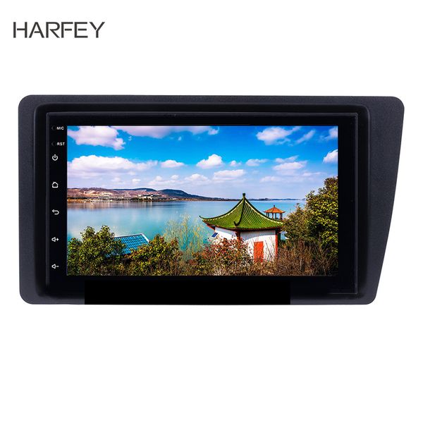 Android HD Touchscreen Carro DVD Radio Head Unit Player para Honda Civic 2001-2005 GPS Navi Bluetooth Wifi Espelho Link USB DVR SWC