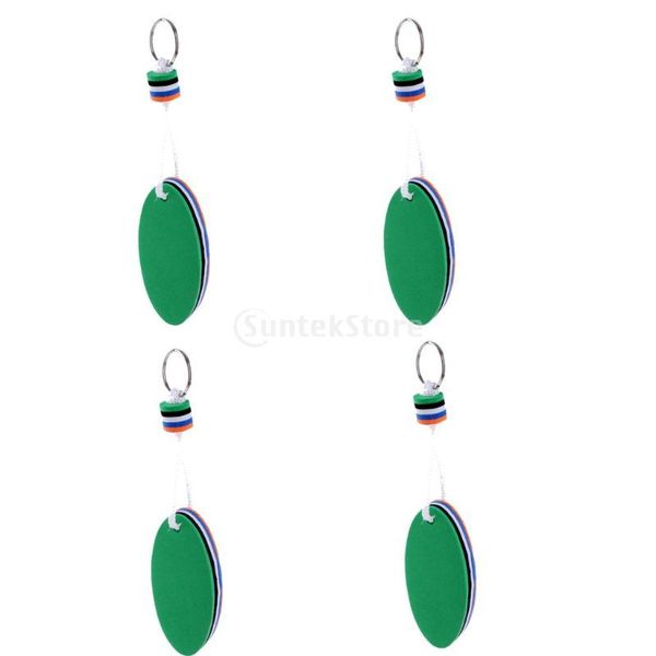 

pool & accessories 4 pieces surfboard oval shaped eva foam floating key ring water buoyant keyring boating yachting sailing rowing keychain