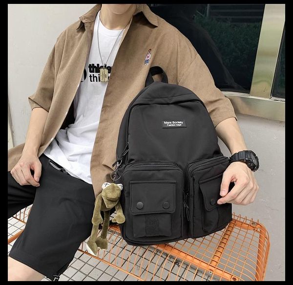

fashion trend personality leisure travel large capacity high-capacity sense of quality backpack